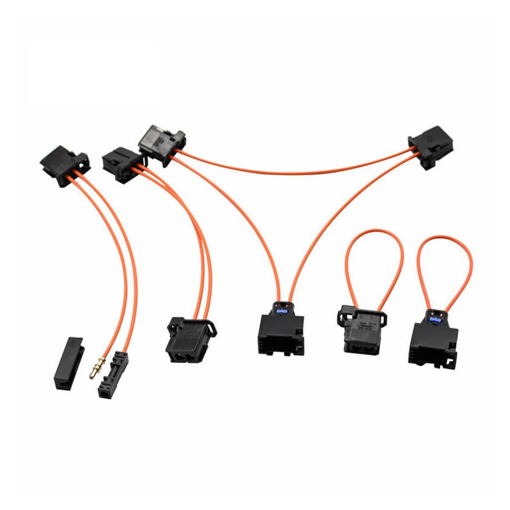 Bypass Cable Adapter for Radio and Sound Universal Optical Female Male Adapter Rings