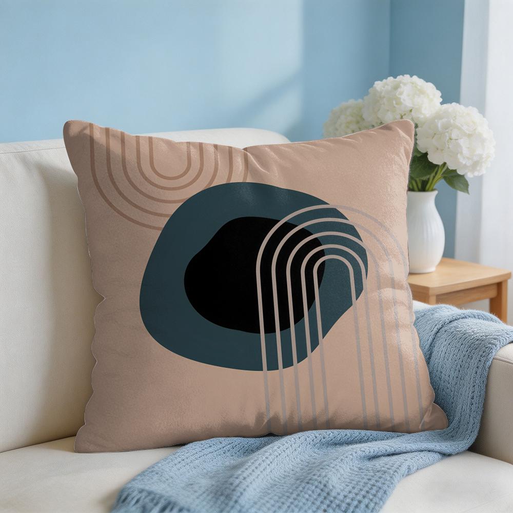 Minimalist Abstract Geometric Cushion Cover Square Pillow Bedroom Sofa Leisure Comfort Living Room Home Decoration X