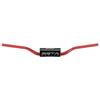 Zeta Racing SX3 Large Diameter Universal High and Includes Bar End Caps and SX Bar Tapered Fat Large Diameter C3008 Handlebars, MX-111, (28.6mm), Red,