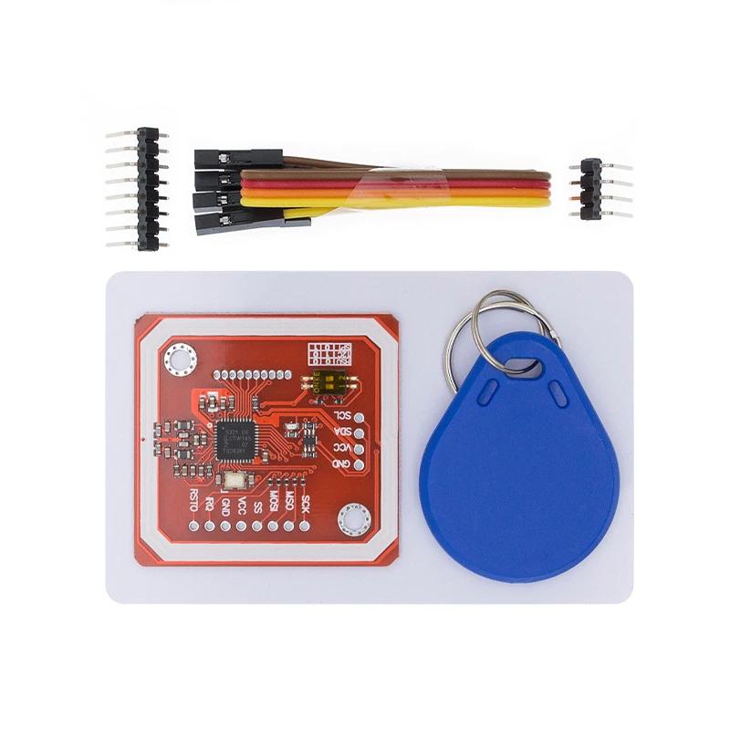 10pcs PN532 NFC RFID Wireless Module V3 User Kits Reader Writer Mode IC S50 Card PCB Attenna I2C IIC SPI HSU