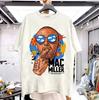 Футболка с коротким рукавом Mac Miller Rap Tour Натуральный цвет Мужская Женская S-5XL Унисекс