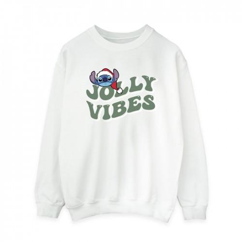 Disney Womens/Ladies Lilo & Stitch Jolly Chilling Vibes Sweatshirt