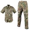 Классическая рубашка с коротким рукавом SS Multicam Камуфляжная военная армейская мужская рабочая одежда Комплект брюк