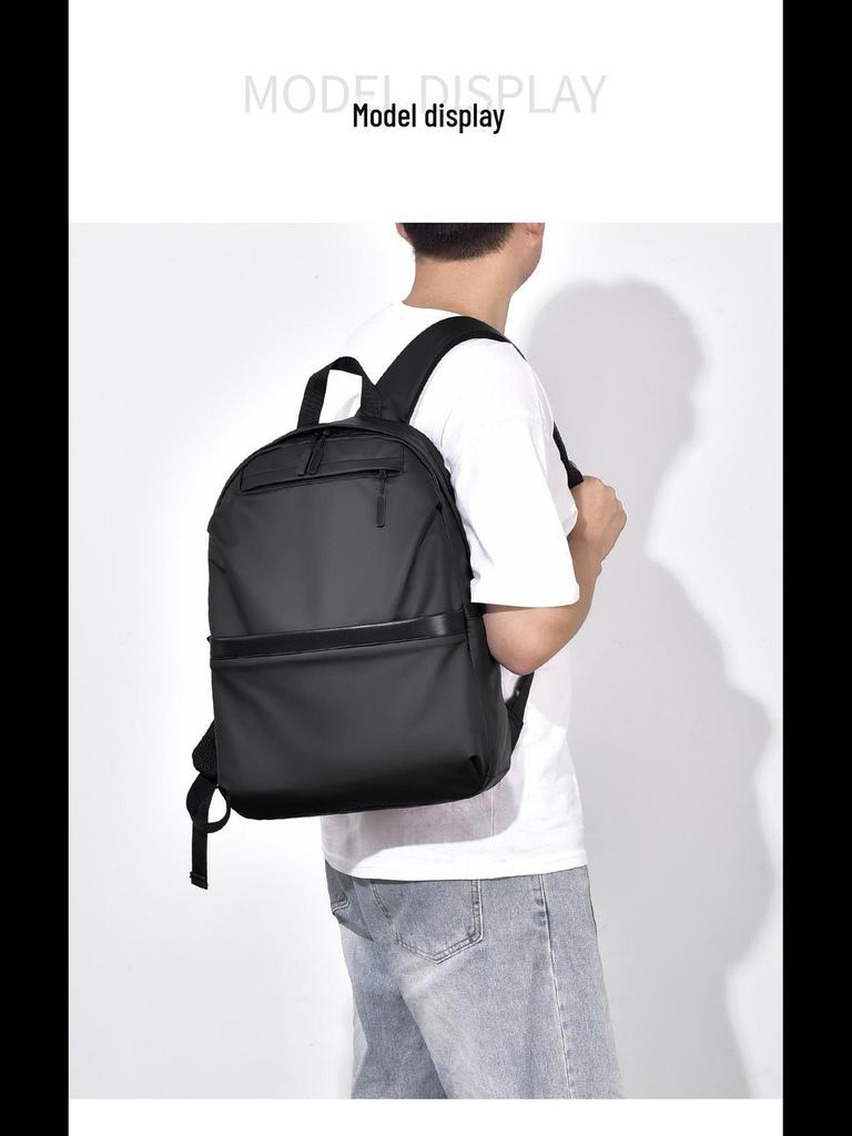 Stylish Large Capacity 15.6" Laptop Backpack - Trendy, Simple, Leisure Commuter Design