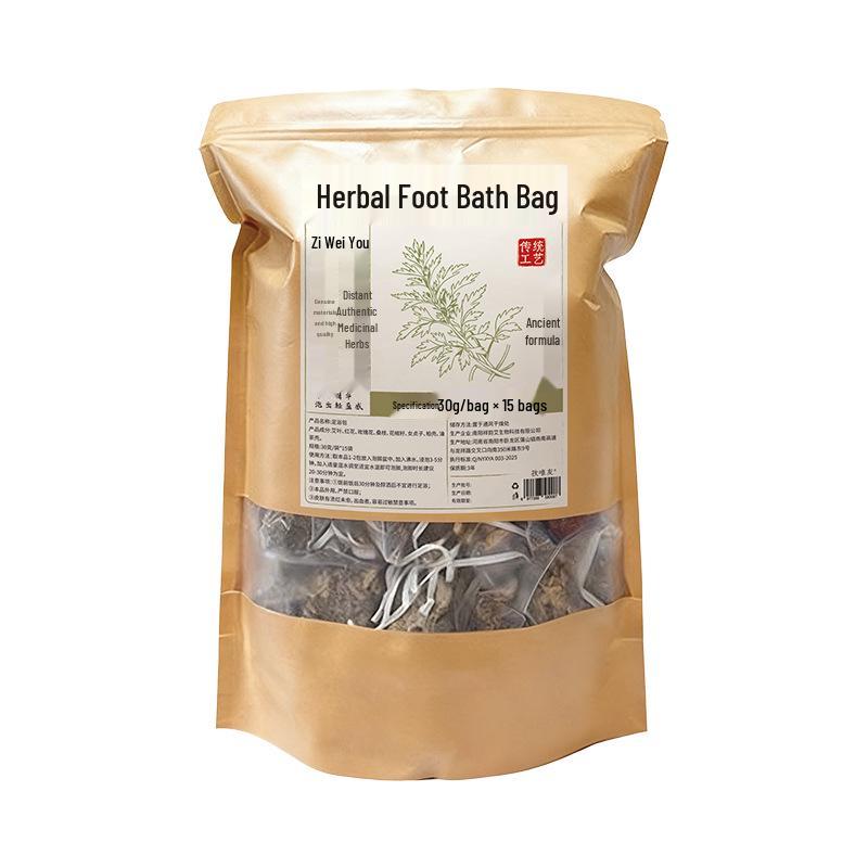 Real Ingredient Herbal Foot Soak Bags - Portable & Easy Use