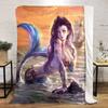1PC Throw Blanket Perfect All Seasons Soft Comfortable Sofa Office Travel Festive Gift