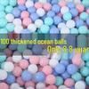 Нетоксичный яркий надувной шар-бассейн для малышей с утолщенными шариками для океана