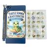 24 Day Countdown Calendar Marine Life Advent Calendars 2026, Days Christmas with 2D Acrylic Seasonal Home Ornament Turtle Lobster Ornaments, Cute Sea
