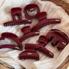 Заколка-полукоса для затылка. Высококачественный и изысканный аксессуар для прически с заколками для волос в форме акул. Головные уборы.