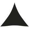 VidaXL Sun Shade Sail Oxford Fabric Triangular 4.5x4.5x4.5 M Black