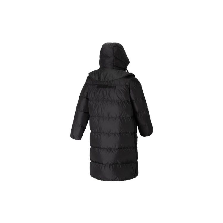adidas Длинный пуховик Originals с плотным наполнением и съемным капюшоном, мужская верхняя одежда, черный H58055