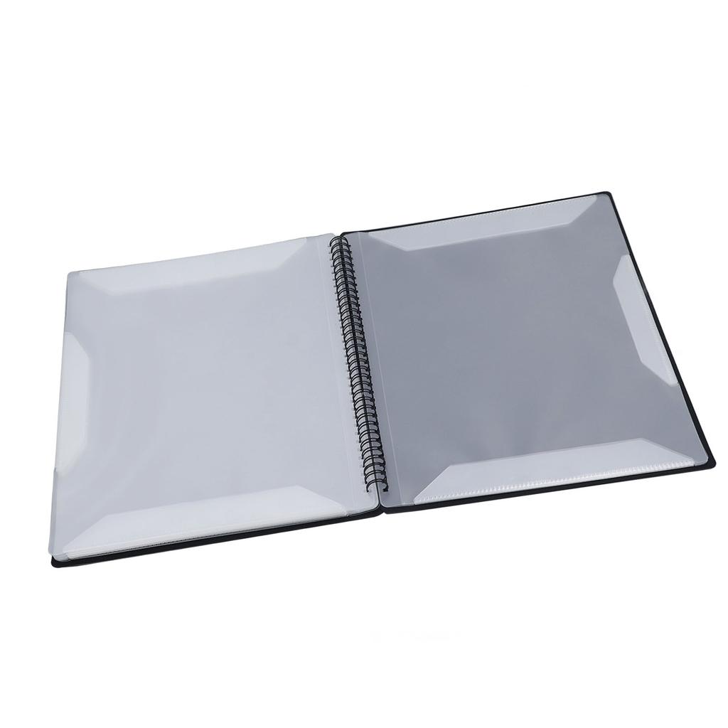 Sheet Music Folder A4 Writeable Detachable Waterproof Music Loose Leaf Binder 40 Pages Capacity