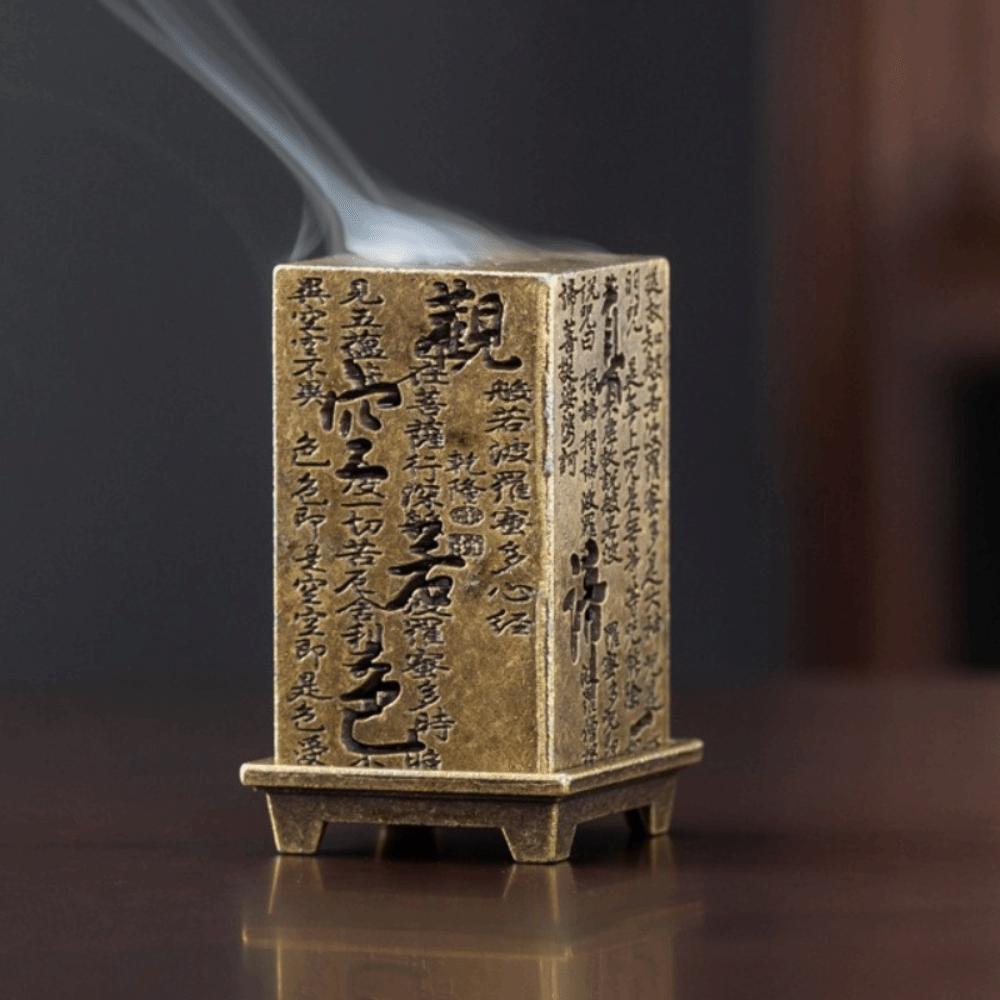 Alloy Incense Burner Hollow Out Sandalwood Censer Incense Burner Stick Holder Home Decoration