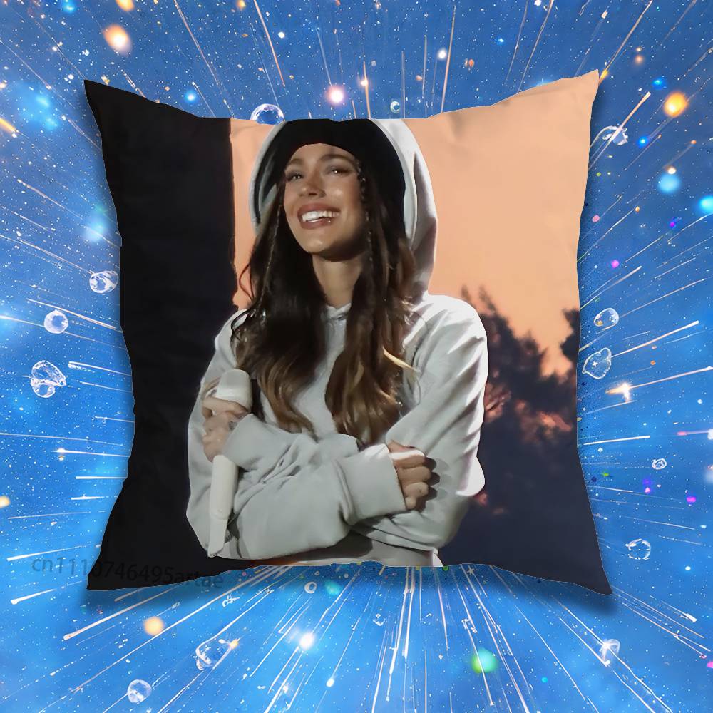 TTini SStoessel Singer Pillow Case For Home Bedroom Car Office Decoration Living Room Sofa Cushion Cover Suitable