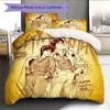 City Hunter2 Pattern Bedding Quilt Set  Home Decoration  Gift (1 * duvet cover + 2 * pillowcase  without core)