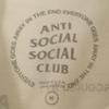 ANTI SOCIAL SOCIAL CLUB сделано в Японии Футболка с коротким рукавом M белая Мужская Б/У