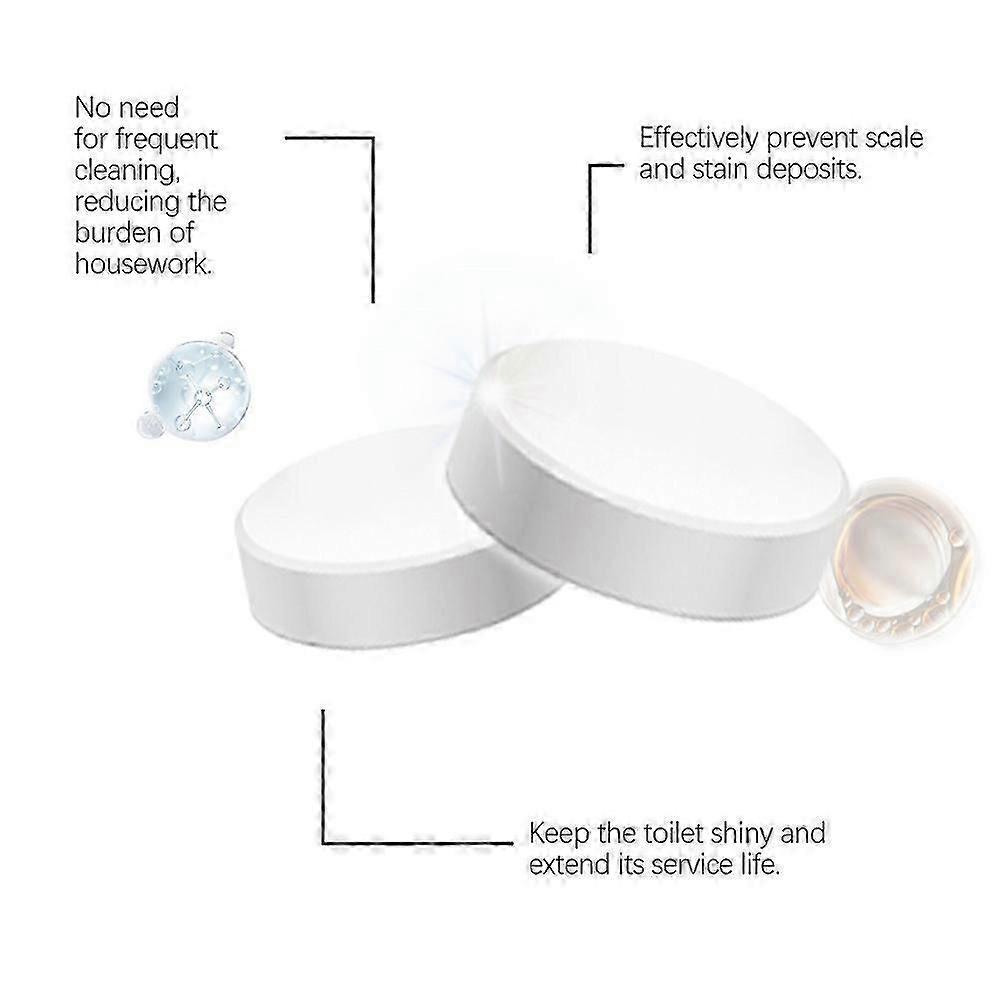 Automatic Toilet Bowl Cleaner Bathroom Cleaner TabletsConcentrated Long Lasting Bowl Cleaners Descaling