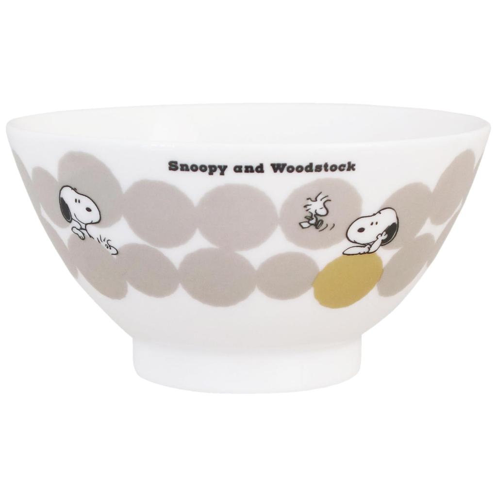 Snoopy Rice Bowl 12cm Microwave Dishwasher Safe Tableware Goods Miscellaneous Snoopy Moment Balloon Made In Japan 619120 "PEANUTS" Approx.
