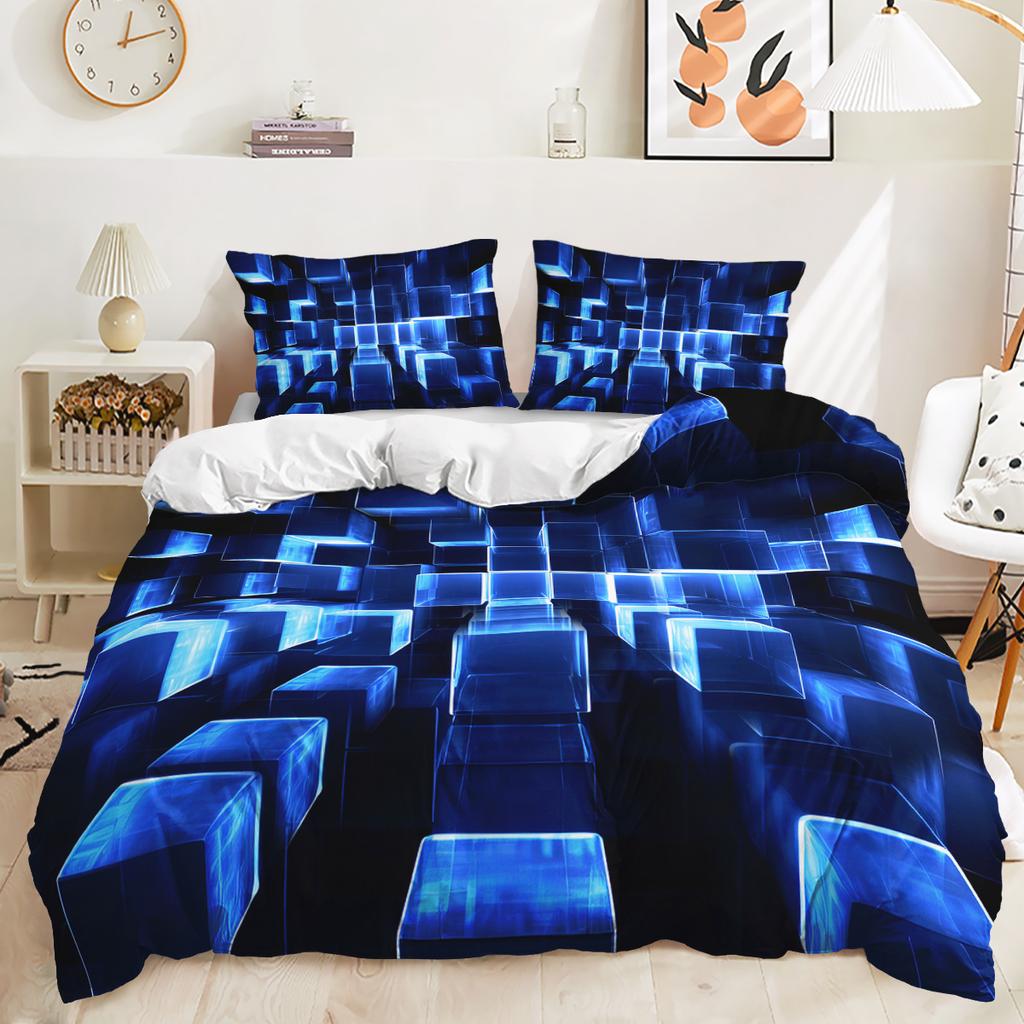 Комплект пододеяльника с 3D цифровой печатью на музыкальную тему, с рисунком фортепианных нот, чехол для одеяла, наволочка, декоративное постельное белье для спальни меломана, 3 предмета