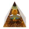 Pyramid Ornament Natural Gravel Triangular Lucky Improving Mood Pyramid Positive Energy Decoration