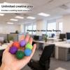6 Текстур Игрушки-антистресс, Магнитные Шарики для Снятия Стресса для Взрослых, Силиконовая Сенсорная Игрушка для Снятия Стресса, Пальчиковая Игрушка для Офисного Декора