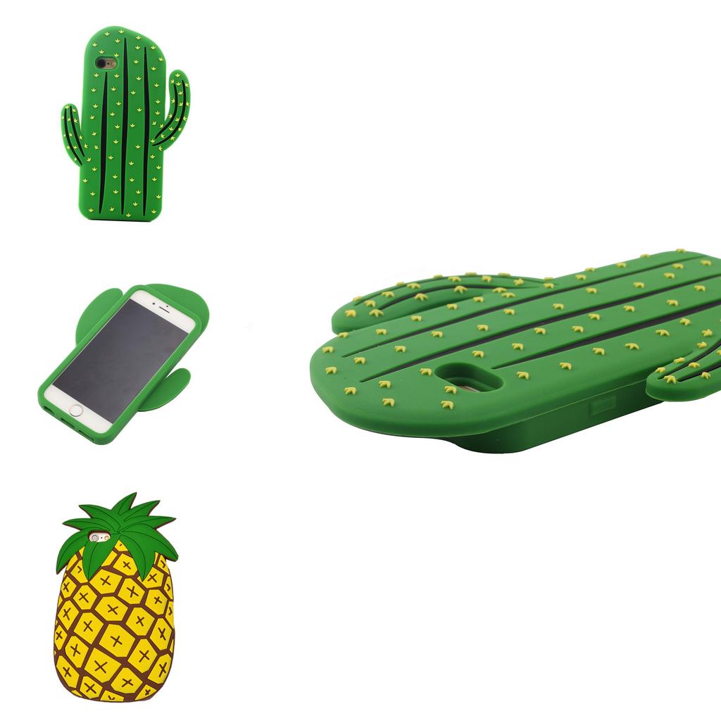 Unicorn Soft Silicone Phone Shell For Iphone 7 8 With Animal Embellishment And Custom Support