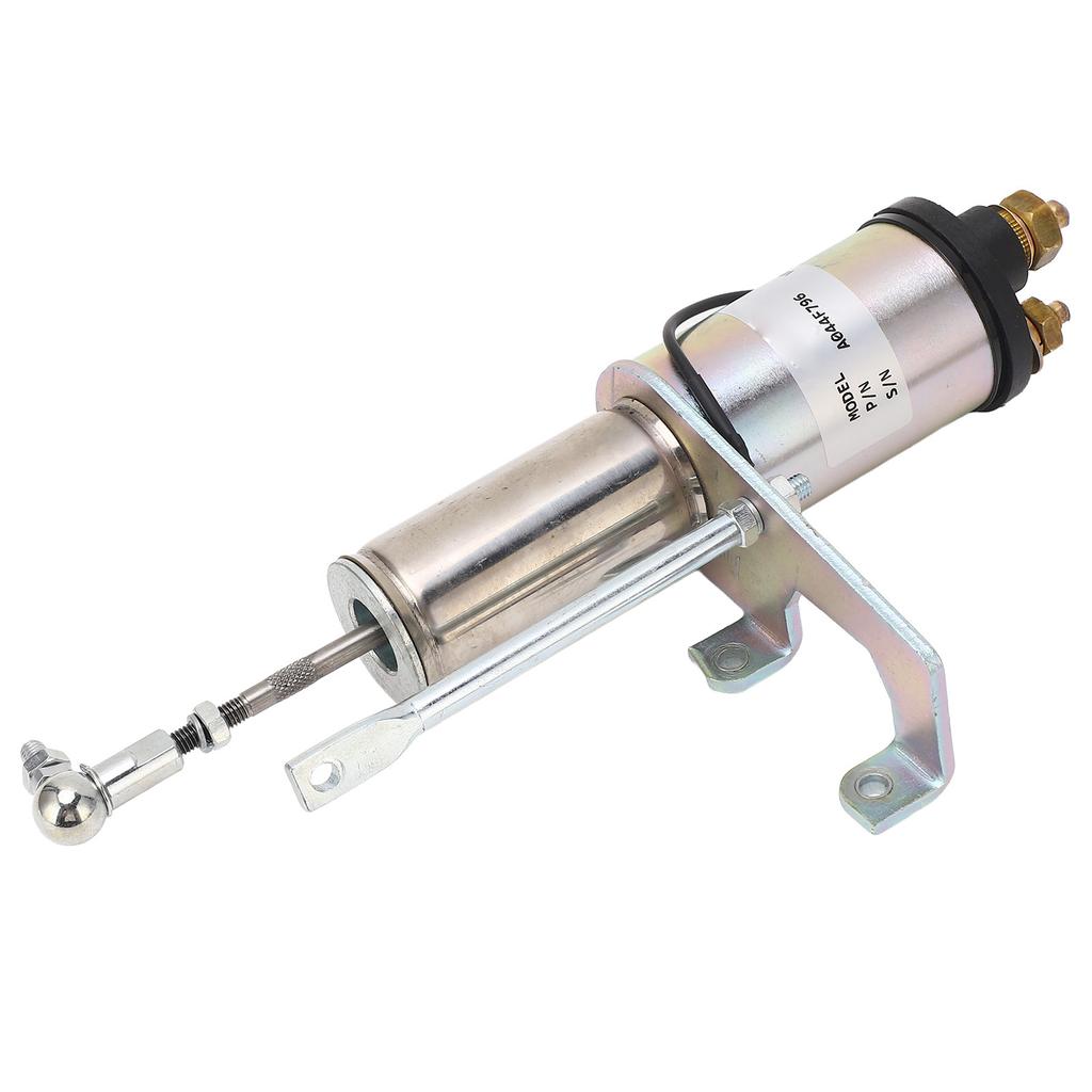 12V Shut Off Solenoid Valve A044F796 Fuel Stop Solenoid Flameout Switch Replacement for Cummins