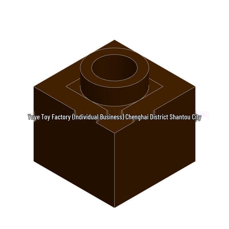 Compatible Building Block Parts: Universal 1x1x2.3 Special Brick with Hole, MOC Accessories