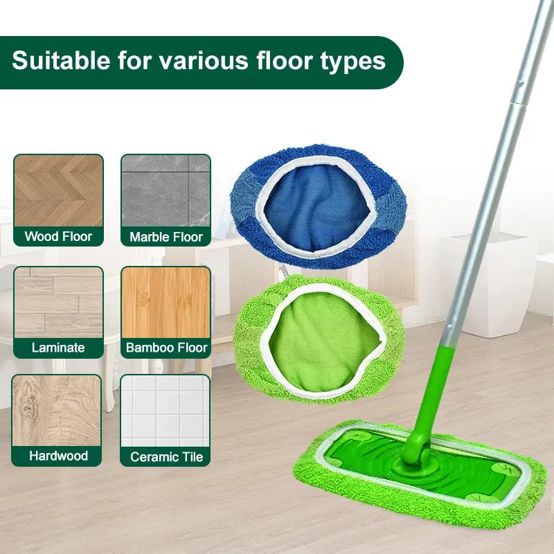 Mop Replacement Pad for Swiffer Sweeper Washable Reusable Mop Reusable Mop Pad Gift for Wet and Dry Use