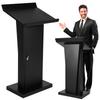 Profession Podium Stand Multi-Purpose Office Reception Table Large Capacity Lecterns Storage Stand for Church School Office Home