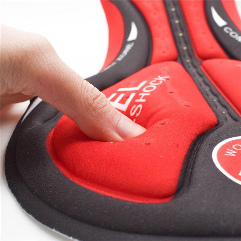 Мужское велосипедное термобелье премиум-класса с гелевой 3D-подкладкой из высокоэластичной сетчатой ткани