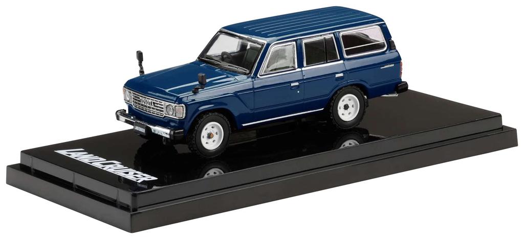 Hobby Japan Toyota Land Cruiser 60 GX 1981 Feel Like Blue 1/64