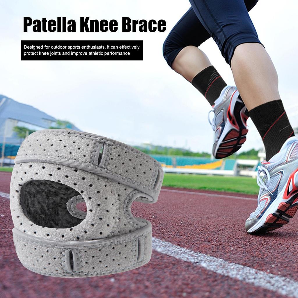 Patellar Stabilizing Knee Brace Knee Relief Support Brace Knee Band For Tendon Support Patella Strap For Secure Fit Anti-Slip