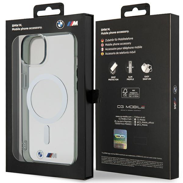 Etui do iPhone 14 Plus BMW MagSafe Przezroczyste