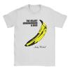 Футболки The Velvet Underground Хип-хоп Уличная одежда Хлопок Короткий рукав Харадзюку Мужские Женские Винтажные Универсальные Забавные Унисекс Топы