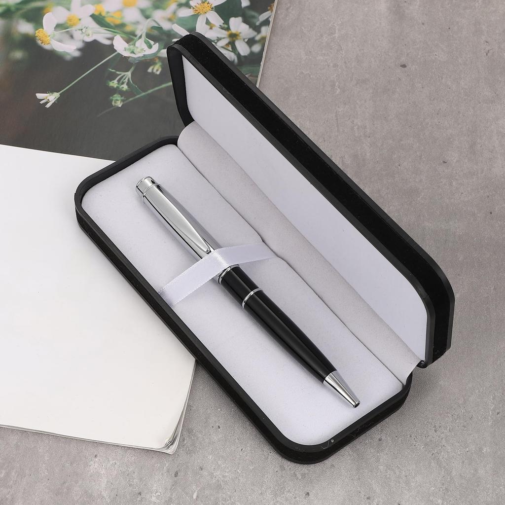 AlistaVolare Cresita Ballpoint Pen (G2 Compatible, Onyx Black) with Gift Case, Perfect for Gifts and Souvenirs