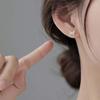 1Pair Butterfly Studs Women'S Minimalism Earrings Design Sense Earrings Accessories Sparkling Jewelry Gift