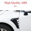 Universal 3D Carbon Fiber Style Car Side Wing Air Flow Fender Grill Intake Vent Trim Sticker