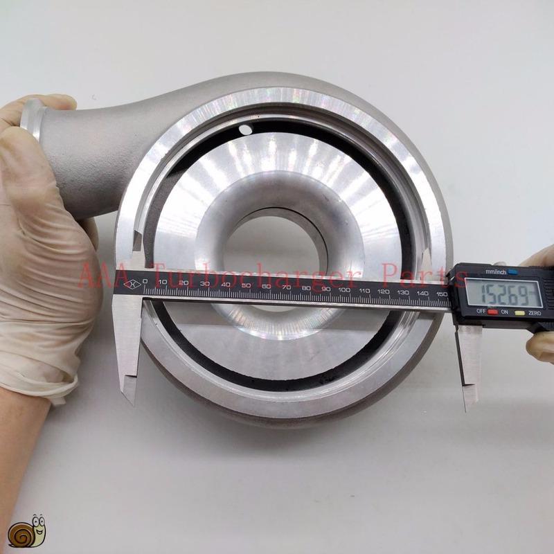 HX40 Turbo Parts Compressor Housingsuit Wheel size 60x86-7/7 and 60x83mm-8/8  from AAA Turbocharger Parts