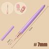 7/9/11/15/25MM Nail Liner Brush Set Handle Nail Art Pen Brush Drawing Lines Stripe Painting Flower Pen Nail Art Manicure Tools