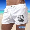 BBK-70 Летние Новые Мужские Быстросохнущие Плавки Спортивные Штаны Купальники Пляжные Шорты Шорты для Бега Спортивные Креативный баскетбольный принт