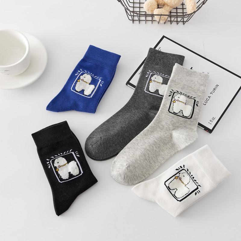 5 Pairs Women's Long Tube Socks Spring Summer Socks Lovely Lace Thin Breathable Sports Socks