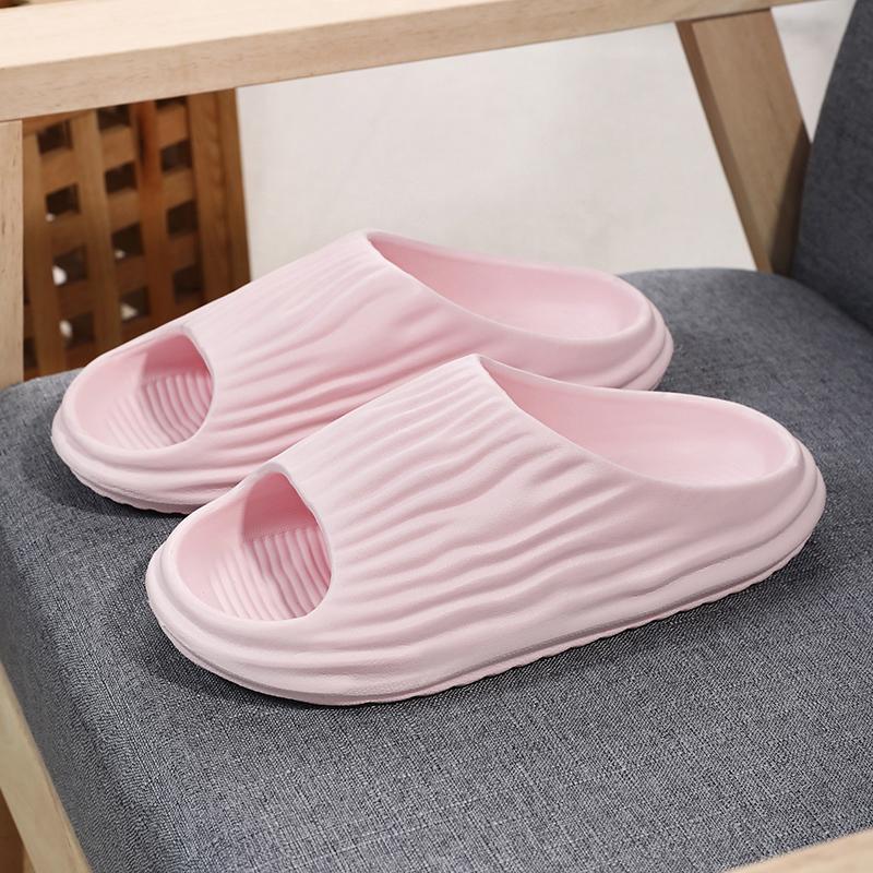 Модные мужские и женские пляжные шлепанцы Повседневные модные удобные пляжные сандалии шлепанцы нескользящие для купания ванная комната обувь для пары