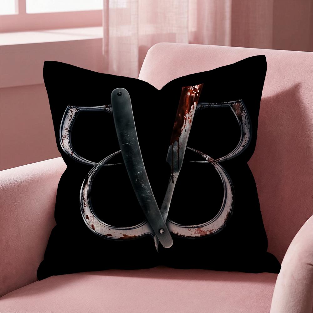 A-Andy Biersack V-Veil Brides Cushion Cover Multi-Scene Pillow Cover for Home & Car - Reversible, Soft & Durable for Daily Use