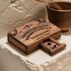 Handmade Wooden Miniatures Talking Spirit Board Emotional Love Drawer New Ouija Board with Drawer