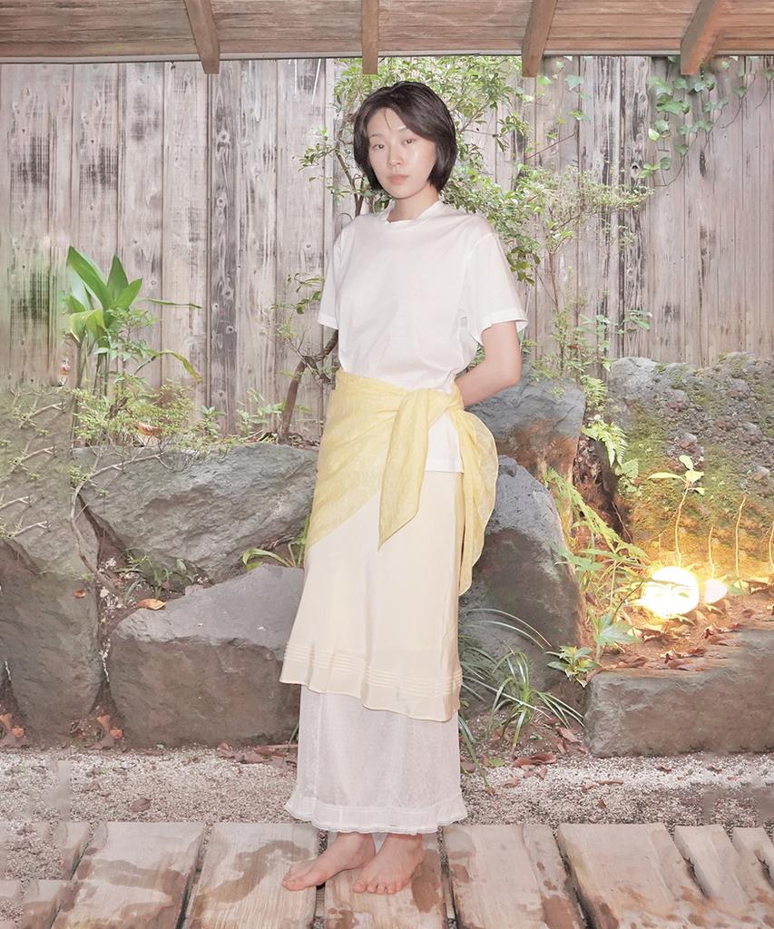 Nuanu Sanae Skirt_Yellow