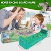 Игра про скачки Веселая настольная игра про скачки Расслабляющая игра про бег лошадей Безопасная настольная игра про скачки с 6 лошадьми для друзей