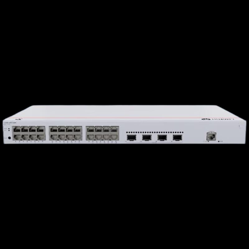 Huawei Kunling S220-24T4X 24-портовый гигабитный управляемый Ethernet-коммутатор с 4 портами 10G, штепсель CN (адаптер в комплекте)