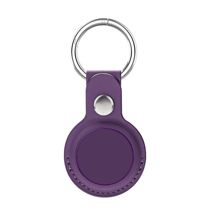Для Apple Airtags Брелок Чехол Водонепроницаемое Кольцо для Ключей ПУ Анти-потеря Багажная Бирка Аксессуары Ключ для Airtag Защитный Чехол