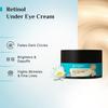 Крем для кожи вокруг глаз Pilgrim Retinol 30 г против темных кругов, отеков, мелких морщин с витамином С и гиалуроновой кислотой